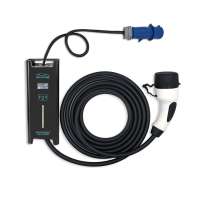 Level 2 charger 32A 7KW Type 2 electric vehicle best home ev charger with blue CEE plug